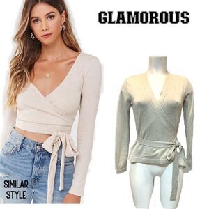 NWT Nordstrom’s glamorous long sleeve wr…